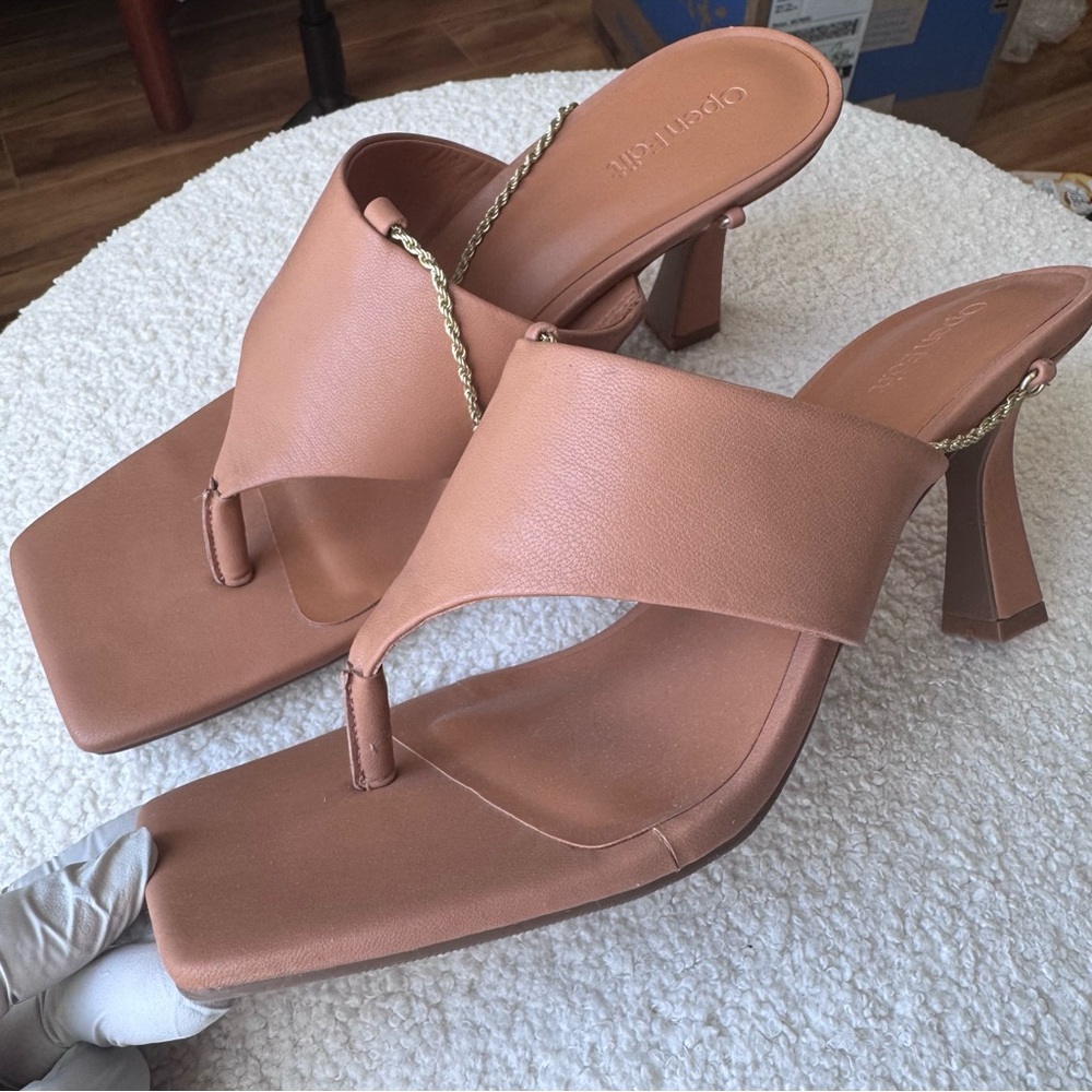 Open Edit sandals, size 8.5